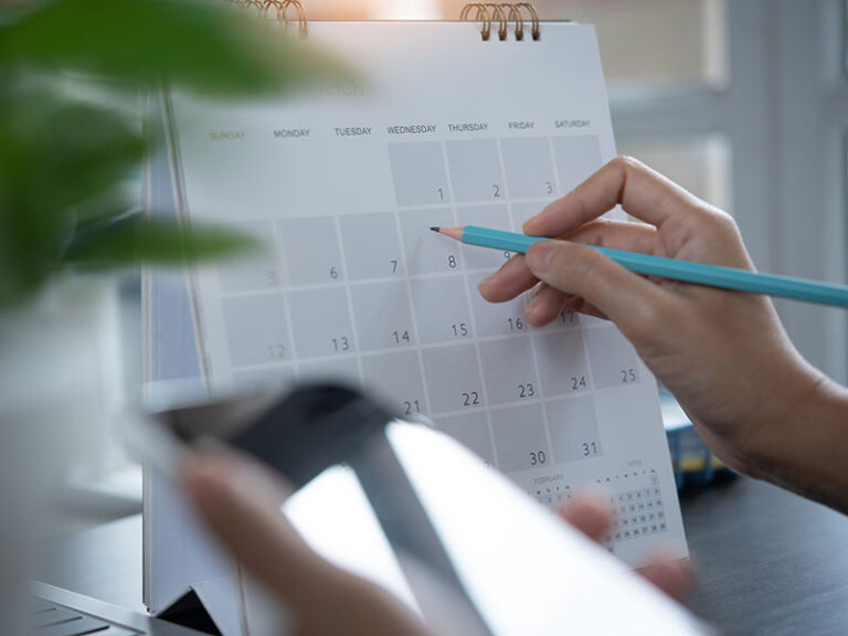 Schützenfest planen Fehler vermeiden: Planungskalender.